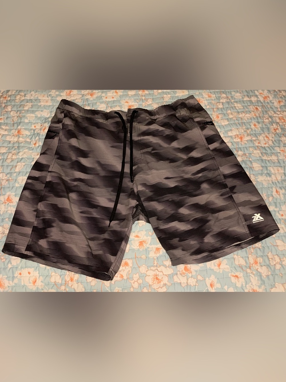 ZeroXposur Men's Swim Trunks Light Gray